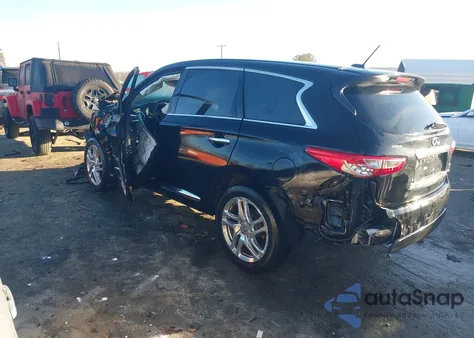 2013 Infiniti Jx35 z USA, uszkodzony, nr VIN 5N1AL0MN3DC321418